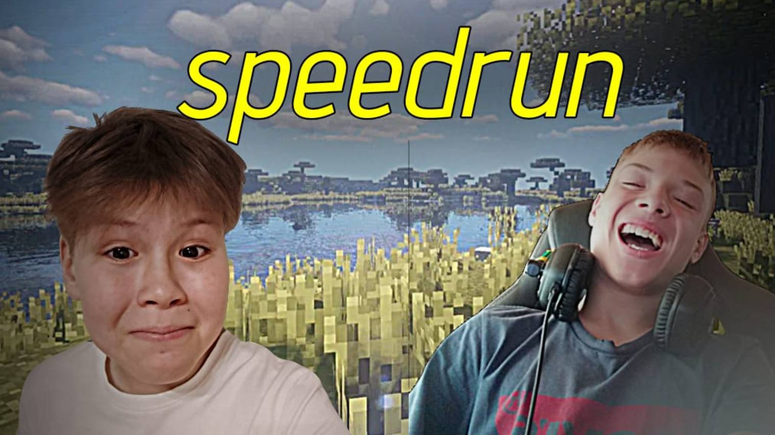 ИГРАЕМ СО СТЁПОЙ В MINECRAFT СПИДРАН!
(СТАРОЕ ВИДЕО КОТОРОЕ Я ЗАБЫЛ ВЫЛОЖИТЬ)