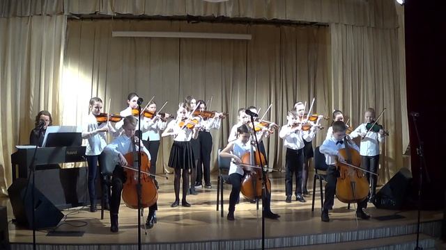 Р. Телепнев. «Воскресная прогулка». Исп. Струнный ансамбль 