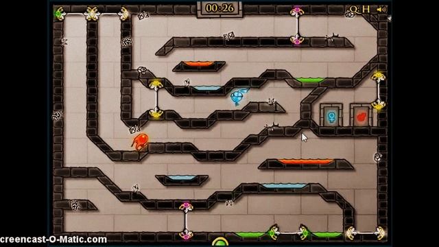 Baiatul De Foc Si Fata De Apa/ Fireboy And Watergirl Game