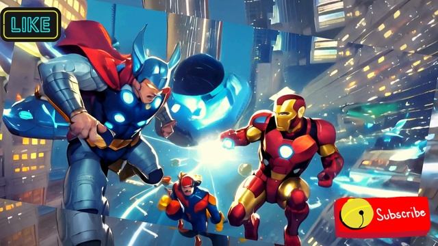 Avengers And Super Hulk Junior Save The Day Cartoon Story #kidsstoriesinenglih #RutubeKidsClub