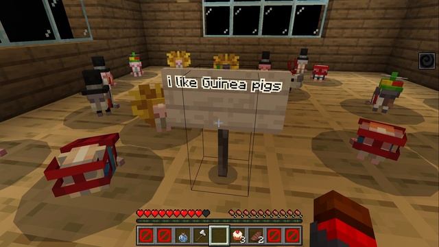 Побег от маньяка в MINECRAFT.