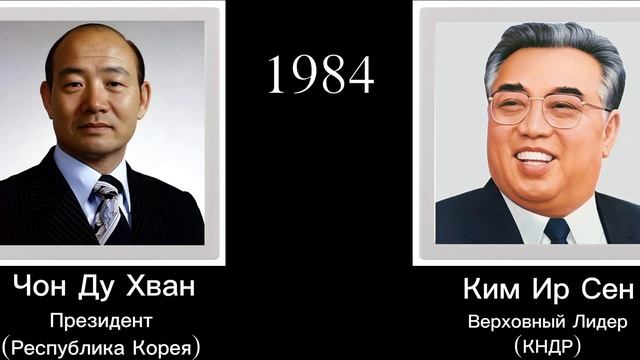Правители Южной КореиСеверной Кореи 19452024 - улучшенная версия