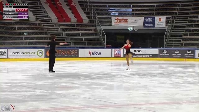 Jurisic, Savenkov Austrian Nationals 2025 SP, 2024-12-14