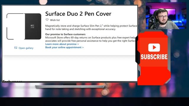 MICROSOFT SURFACE DUO 2 PEN COVER LEAKED! IT'S $64! | IS IT WORTH THE MONEY!?