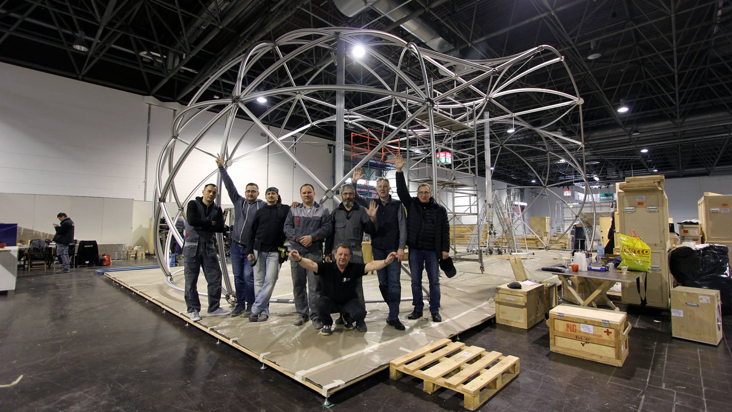 Застройка выставочного стенда - STUDIO DEGA