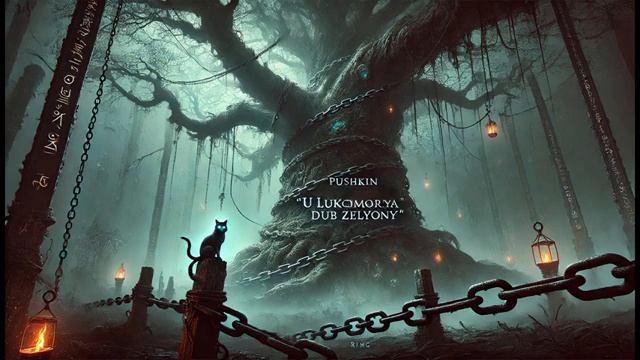 Пушкин У лукоморья дуб зеленый Epic Dark Metal