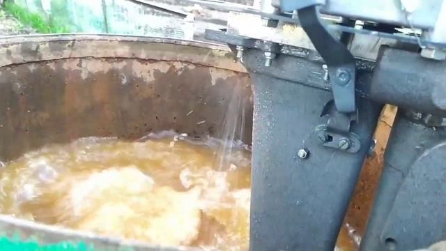 ветерок гибрид с выхлопом в воду