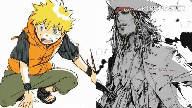 ¿ QHP Si Jack Sparro  Caía En La Dimecion De Naruto Y  Si Naruto Era Depresiado ? Parte 6