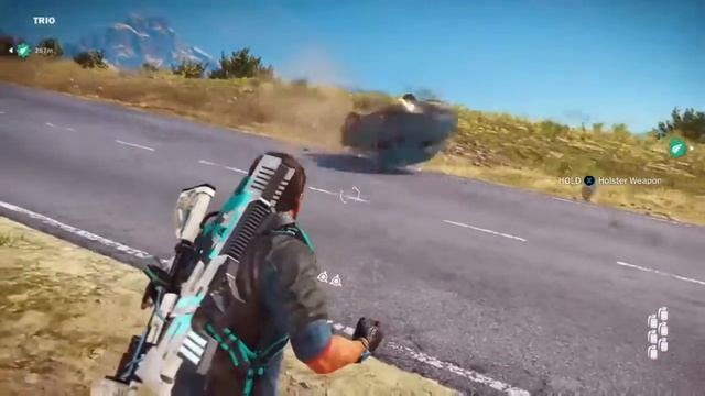 Just Cause 3 Stunts Funny Tricks Best Weapon