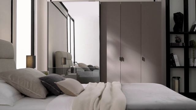 Шкаф-купе (260 см) ENZA HOME BERTA