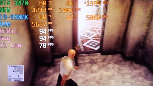 Hitman RTX 3070 OC With I9-9900K FPS Benchmark 1080p/4K In 2020