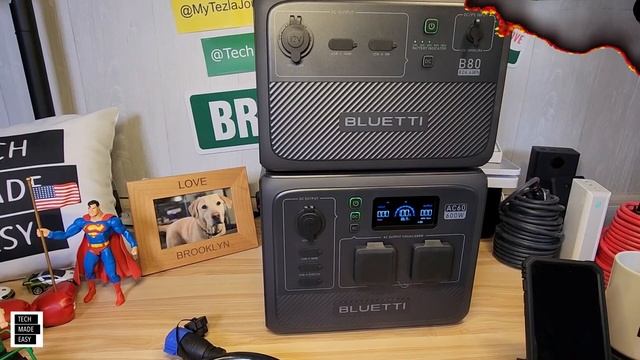 EXPAND Bluetti AC60 With A Bluetti B80 Expansion Battery