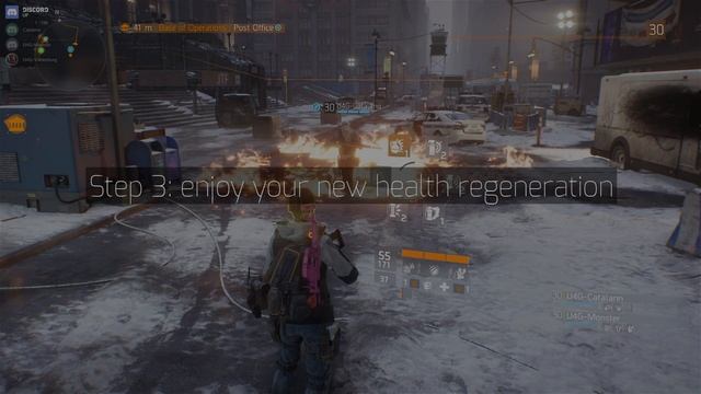 The Division - PLEASE FIX THIS GLITCH! (OP Health Regen)