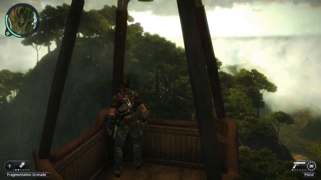 Just Cause 2 - Hot Air Balloon Location And Flight HD