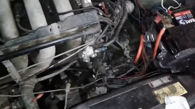 VW пассат б3 9А \замена к-джетроника на эл. впрыск инвент(старое видео -перезалив)