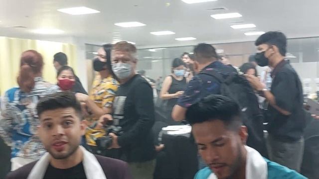 MANHUNT INTERNATIONAL 2022 CANDIDATES ENJOYING LUNCH AT BLACKWATER CORPORATE VISIT