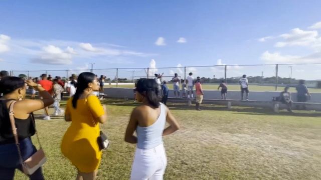 Horse Race in Shuga City (Orange Walk, Belize)