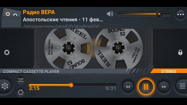 Радио Вера Апостольские чтения 11 февраля