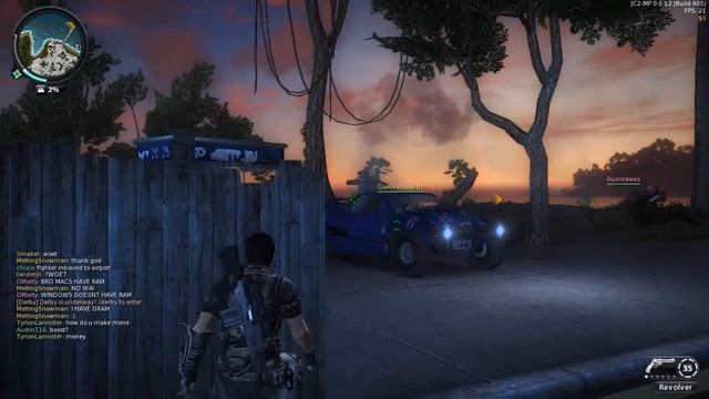 INVISIBLE GLITCH FUN! | Just Cause 2 Multiplayer