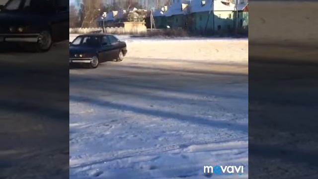 Первый выезд моей е34 после замены сцепления