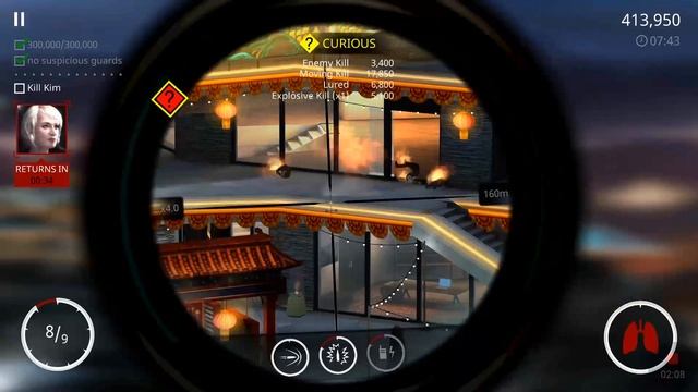 Hitman Sniper- Without Rising Suspicious Alert