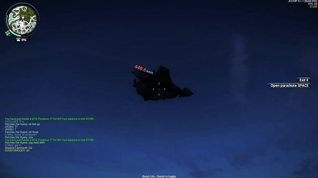 I'm Leafing WOOSH - Just Cause 2 Multiplayer