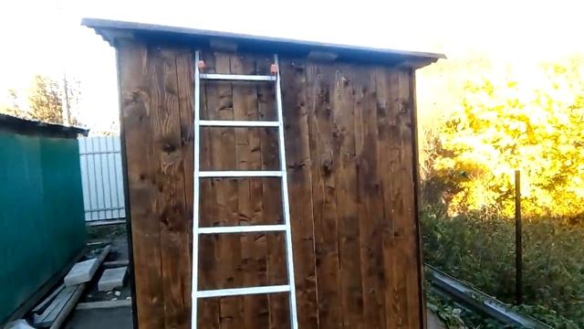 Вольер для собак с будкой