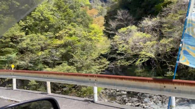 Kochi Japan Sightseeing Spot Niyodo Blue Suishobuchi Sabo Dam Hiryu Falls Hairyu Falls  Yasui Valle