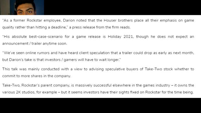 GTA 6 - Take Two Preparing Big Announcement Next Week, Ex-Rockstar Employee Reveal Release Date