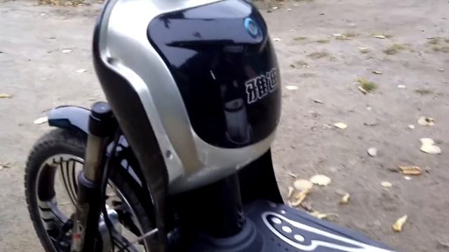 Электроскутер 2видео