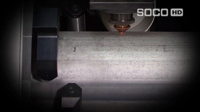 OD 152 mm Fiber Laser Tube Cutting Machine  SOCO Machinery  和和機械 SLT-152-FIBER 智慧雷射切管機