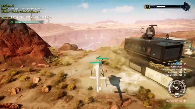 Just Cause 4 - Training Seek And Destroy - Sargento Training Missions - (1080p60FPS)