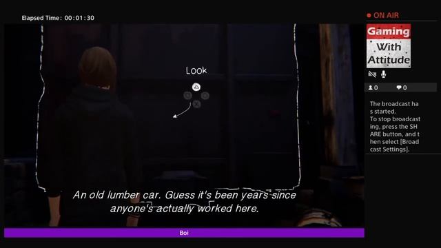Live PS4 Broadcast Life Is Strange Before The Storm