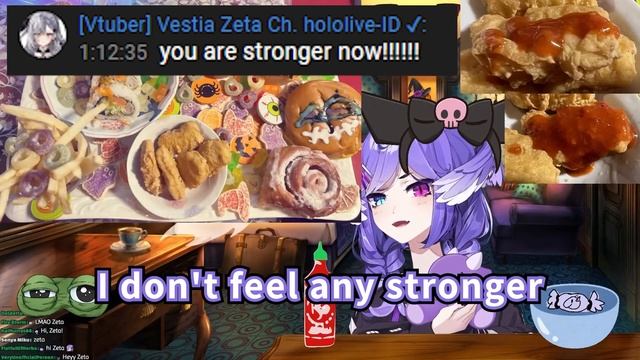 Selen Wanted Zeta To Eat Ghost Pepper But Then Saw Zeta's Recipe【Hololive / Nijisanji】