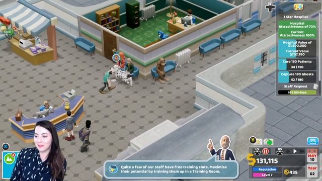 Two Point Hospital Gameplay: Castle Frankenstein (Two Point Hospital On Xbox One)