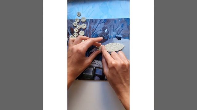 Пуговки.Холодный фарфор