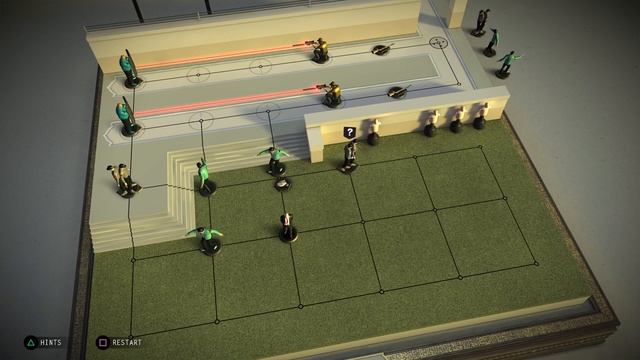 Hitman GO: Definitive Edition - Level 4-13 - 21 Turns Or Fewer