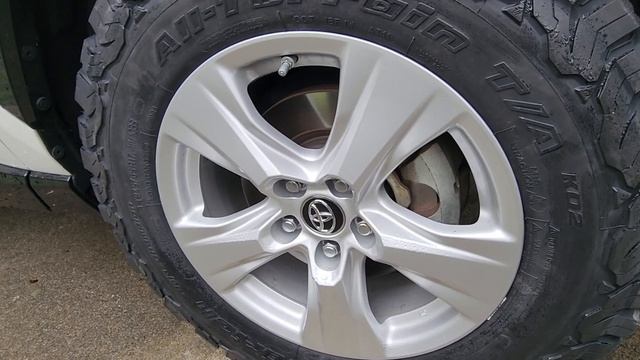 BF Goodrich AT KO2 on 2019 Rav4 Hybrid XSE