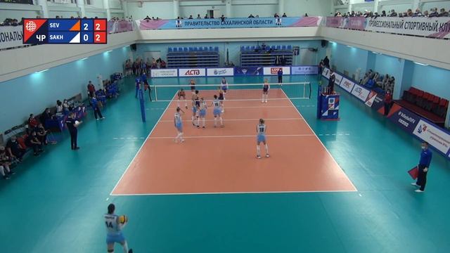 16.10.2020 «Северянка» (Череповец) — «Сахалин» (Южно-Сахалинск)/Волейбол/Высшая лига А/Женщины