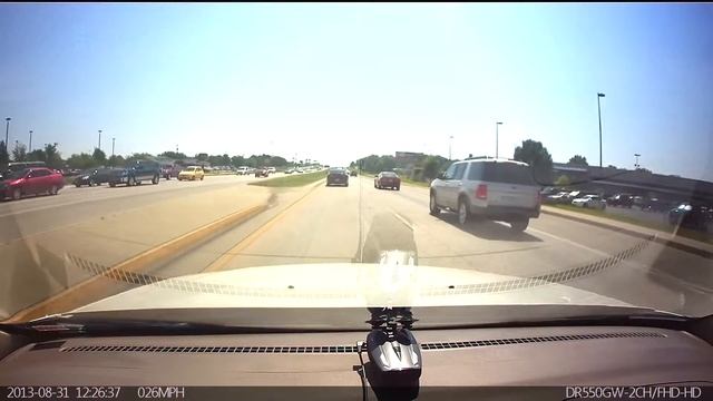 Upset Charger Caught On Blackvue Dash Cam (testing)