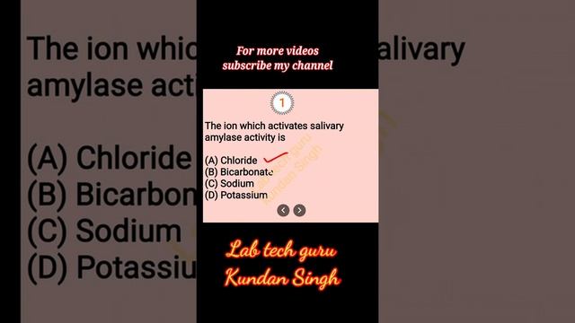 Enzymes MCQ For Lab Technician||Enzymes MCQ||Biochemistry Of Enzymes