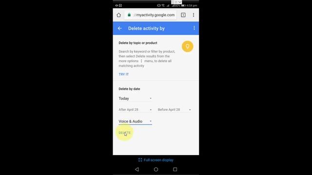 How To Delete All Google Assistant Search & Activities In Phone