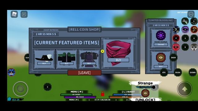 When Strange Is Finally In Rellcoin Shop | Shindo Life