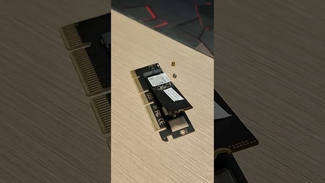 Как установить SSD M2 в старый компьютер. Обзор переходника SSD M2 - PCI-E X4 X16 #technology #tech