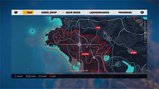 Just Cause 3 - The Map From The Air!
