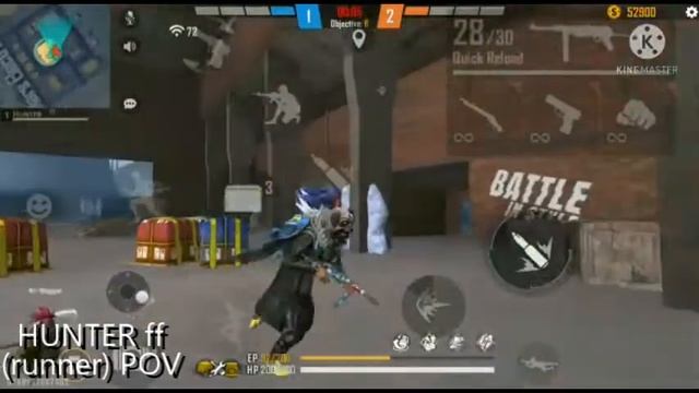 FREEFIRE MANHUNT 1 VS 2