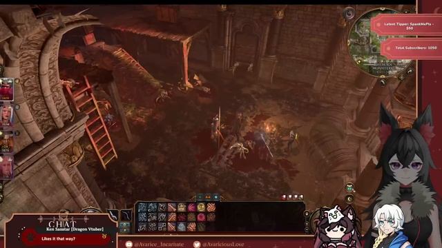 [Baldur's Gate 3 Collab] Onto The Creche!  | Avarice Wolf Vtuber