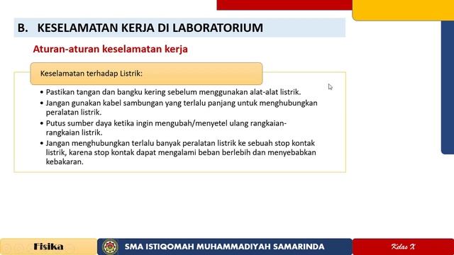 Santri Virtual : Hakikat Fisika Dan Keselamatan Kerja-part 2