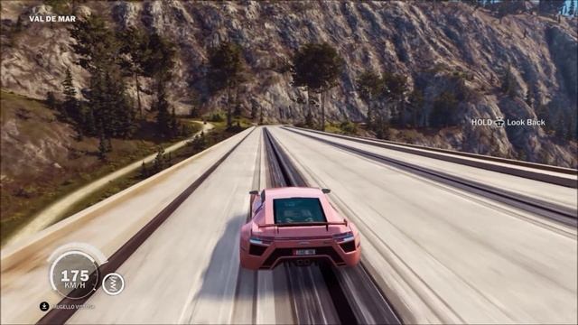 Just Cause 3 Crashing Sports Cars VS Trains