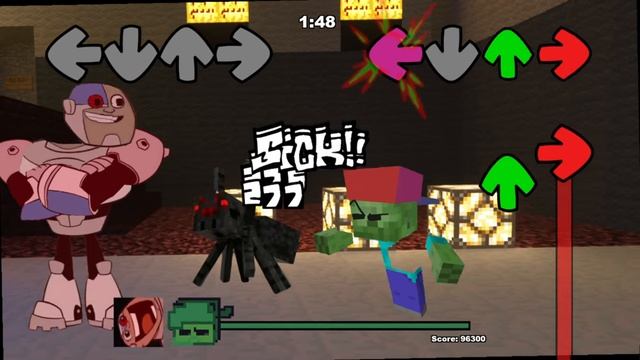 FNF： Cyborg FULL WEEK (2.0 Official) - Mr Scary (FC)